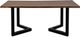 Porter International Designs Manzanita Harvest Dining Table with Black V Base-1