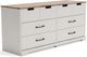 Signature Design by Ashley® Vaibryn 3-Piece White Twin Panel Platform Bed Set-2