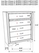 Coaster® Miranda 5-Piece White Youth Twin Storage Panel Bedroom Set-5