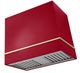 AGA Loge 48" Mineral Green Wall Mounted Range Hood with Brushed Nickel Trim-0