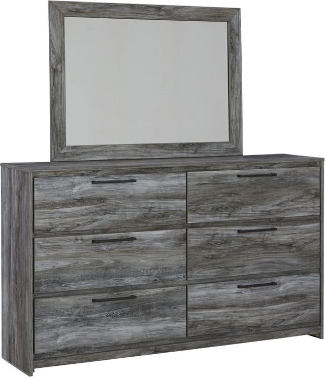 Signature Design by Ashley® Baystorm Smoky Gray Dresser and Mirror-0