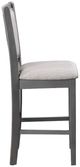 New Classic® Home Furnishings Amy 5-Piece Gray Counter Dining Set-5
