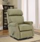 BarcaLounger® Crews Oasis Olive Manual Swivel Glider Recliner-1