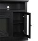 Ameriwood Home Chicago Espresso 50" Electric Fireplace Media Console-3