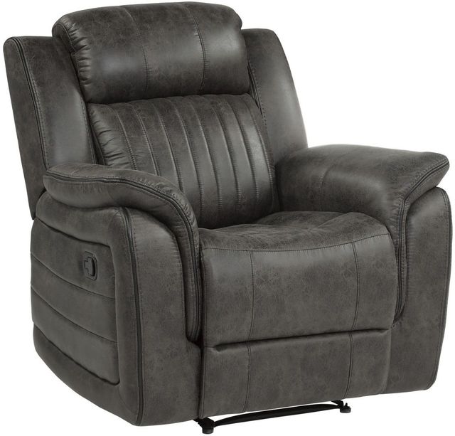 Mazin Furniture Centeroak Brownish Gray Reclining Chair-0
