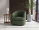 International Furniture Direct Tumbi Olive Swivel Accent Chair-3