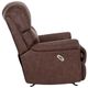Franklin™ Captain Outlier Walnut Power Rocker Recliner-3