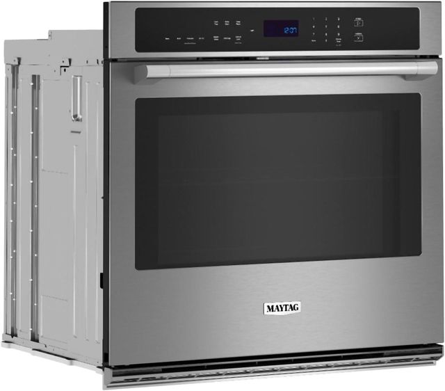 Maytag® 30” Fingerprint Resistant Stainless Steel Single Electric Wall Oven with EvenAir™ True Convection System-3