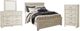 Signature Design by Ashley® Bellaby 4-Piece Whitewash Queen Panel Bed Set-0