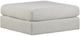 Fusion Furniture 7004 Durango Pewter Ottoman-0