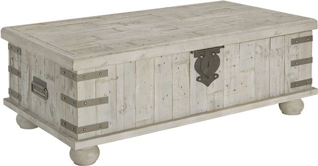 Signature Design by Ashley® Carynhurst Whitewash Gray Lift Top Coffee Table-0