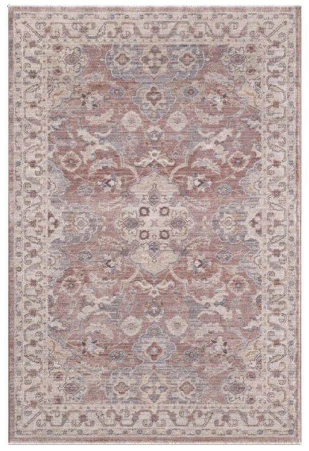 KAS Rugs Adele Blush Serafina 5'x8' Area Rug-0