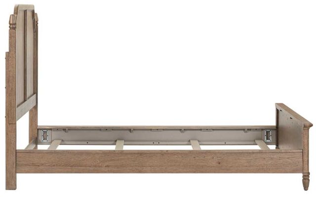 Liberty Furniture Hickory Grove Heirloom Brown Queen Panel Bed-3
