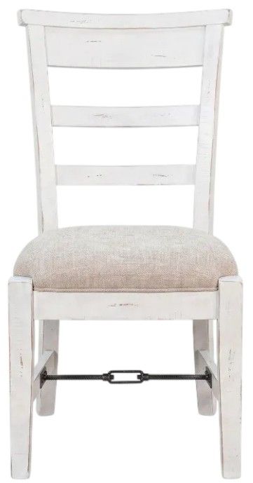 Sunny Designs™ Marina Beige/White Sand Dining Side Chair-2