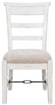 Sunny Designs™ Marina Beige/White Sand Dining Side Chair-2
