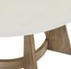 Liberty Furniture Berkley Square Linen Round Cocktail Table with Khaki Base-5