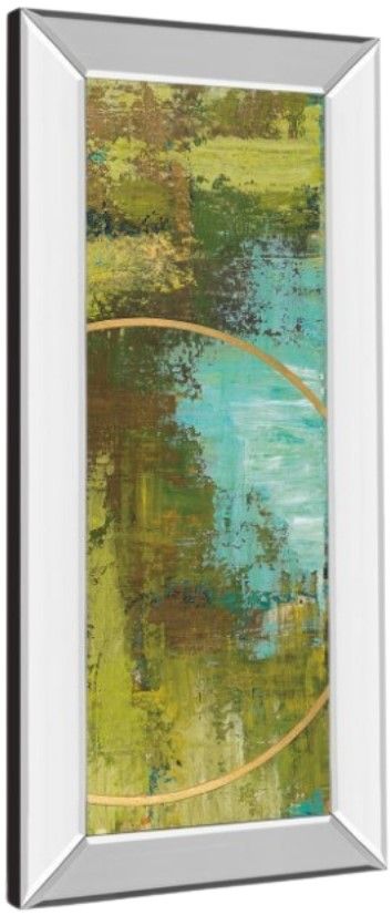 Classy Living Patrick St. Germain Aller Chartreuse 18" Wall Art-3
