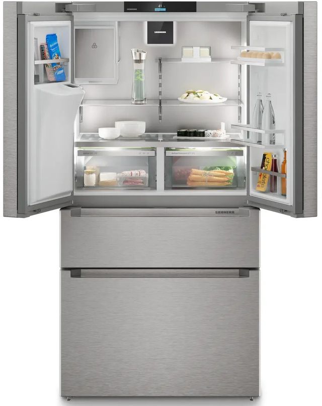 Liebherr 36" 20.7 Cu. Ft. Stainless Steel Counter Depth French Door Refrigerator-2