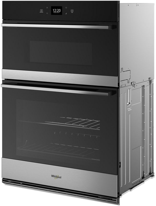 Whirlpool® 30" Stainless Steel Oven/Microwave Combo Electric Wall Oven with Air Fry When Connected-4