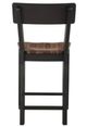 Steve Silver Co. Bermuda Black/Dark Acacia Counter Stool-3