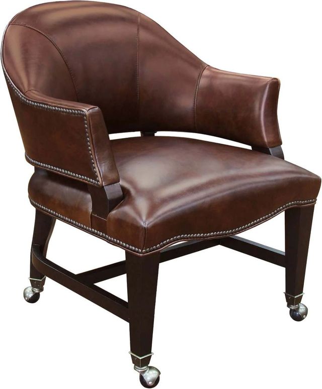 Hooker® Furniture CC Joker Game Isadora Nut/Natchez Brown Dining Chair-0