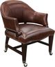 Hooker® Furniture CC Joker Game Isadora Nut/Natchez Brown Dining Chair-0
