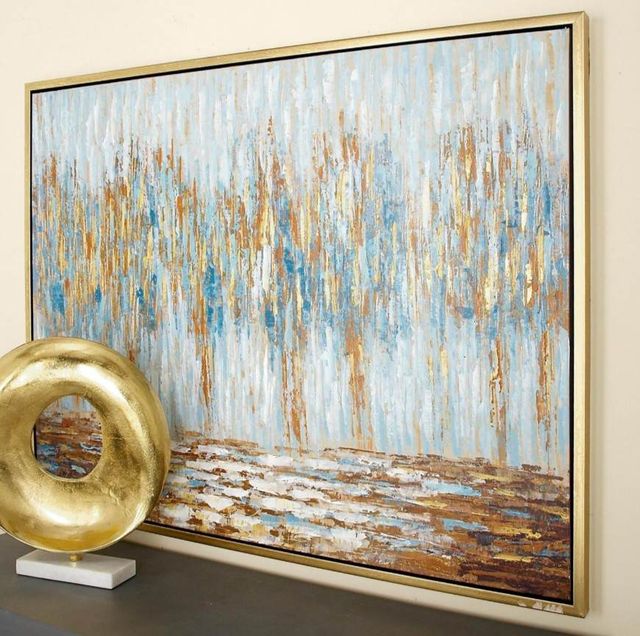 Deco Marche Brown Canvas Tree Abstract Wall Art-4