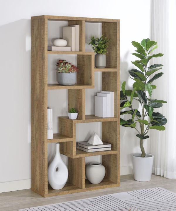 Coaster® Theo Mango Bookshelf-1