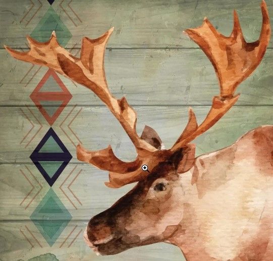 Classy Art Moose by ND Art Wall Art-1