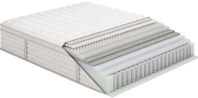 Aireloom® Preferred Luxetop™ 15" Wrapped Coil Plush Euro Top California King Mattress-3