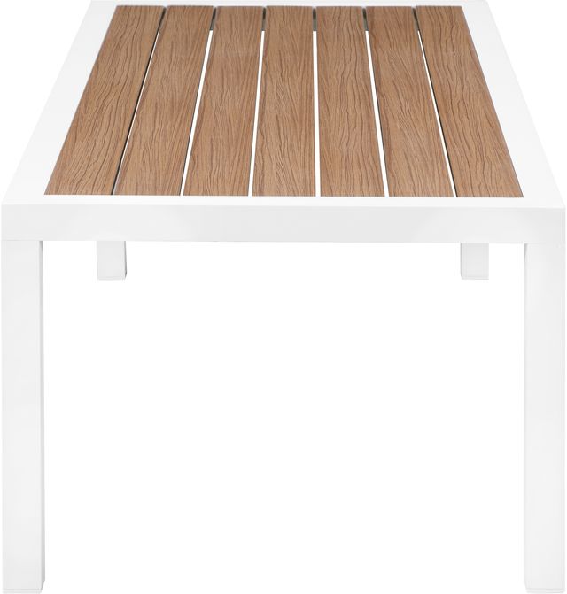 Meridian Furniture Nizuc Brown Polywood Outdoor Patio Coffee Table-2