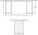 Amisco Customizable Zoel 84" Birch Veneer Rectangular Table-2