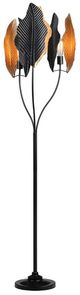 Crestview Collection Wynter Black Floor Lamp-2