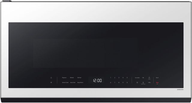 Samsung 4 Piece White Gas Glass Kitchen Package-4