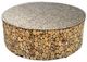 A & B Home Beige Driftwood Coffee Table-0