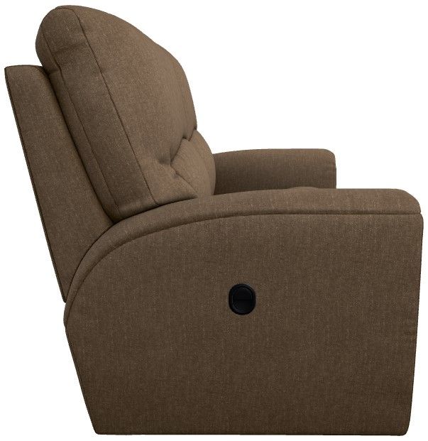 La-Z-Boy® Cassian Suede Manual Reclining Loveseat-3