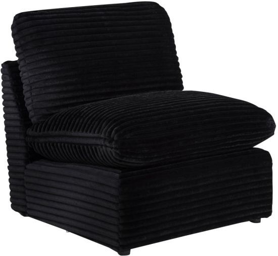 Coaster® Collins Black Modular Armless Chair-0