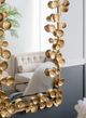 A & B Home Gold Rectangular Full Length Mirror-5