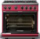 Viking® 7 Series 36" Valentine Pro Style Liquid Propane Gas Range-1
