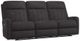 La-Z-Boy® Finley Chocolate Leather Power Wall Reclining Sofa-0
