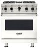 Viking® 5 Series 30" Pure White Natural Gas Pro Style Range-0