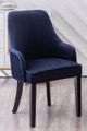 Kwality Imports Yolda 2-Piece Blue Accent Chair Set-0
