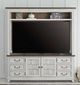 Liberty Furniture River Place Riverstone White/Tobacco Entertainment Center-1