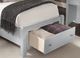 Vaughan-Bassett Bonanza Gray Twin Mansion Panel Storage Bed-2