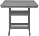 Signature Design by Ashley® Sanctuary Beach Dark Gray Plastic Outdoor Counter Table-1