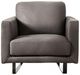 Furniture of America® Mezzanotte Gray Chair-0