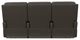 La-Z-Boy® Finley Otter Leather Power Wall Reclining Sofa with Headrest-4