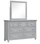 Magnussen Home® Charleston Harbor Gray Dresser and Mirror-0