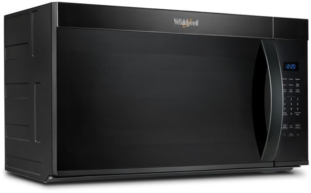 Whirlpool® 1.7 Cu. Ft. Black Over the Range Microwave-2