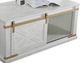 Furniture of America® Bacerra Antique White Coffee Table with Gold Accent-2
